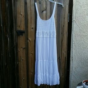 White summer dress from Italy